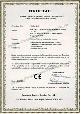 Computer-Controlled Universal Testing Machine with 3 Point and 4 Point Bending and IP56 Protection