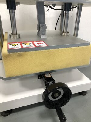 JIS K6382 ISO 7214 Sponge Repeated Compression Life Tester Foam Compression Fatigue Testing Machine for Polyethylene Foam