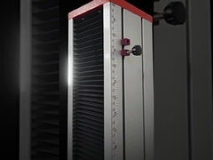 Máquina de prueba extensible de goma electrónica, máquina de prueba de la materia textil de la tela 5KN