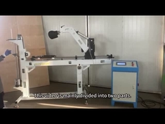 Esquileo de la proyección del casco y equipo de prueba superficiales del casco de la motocicleta del probador de la fricción